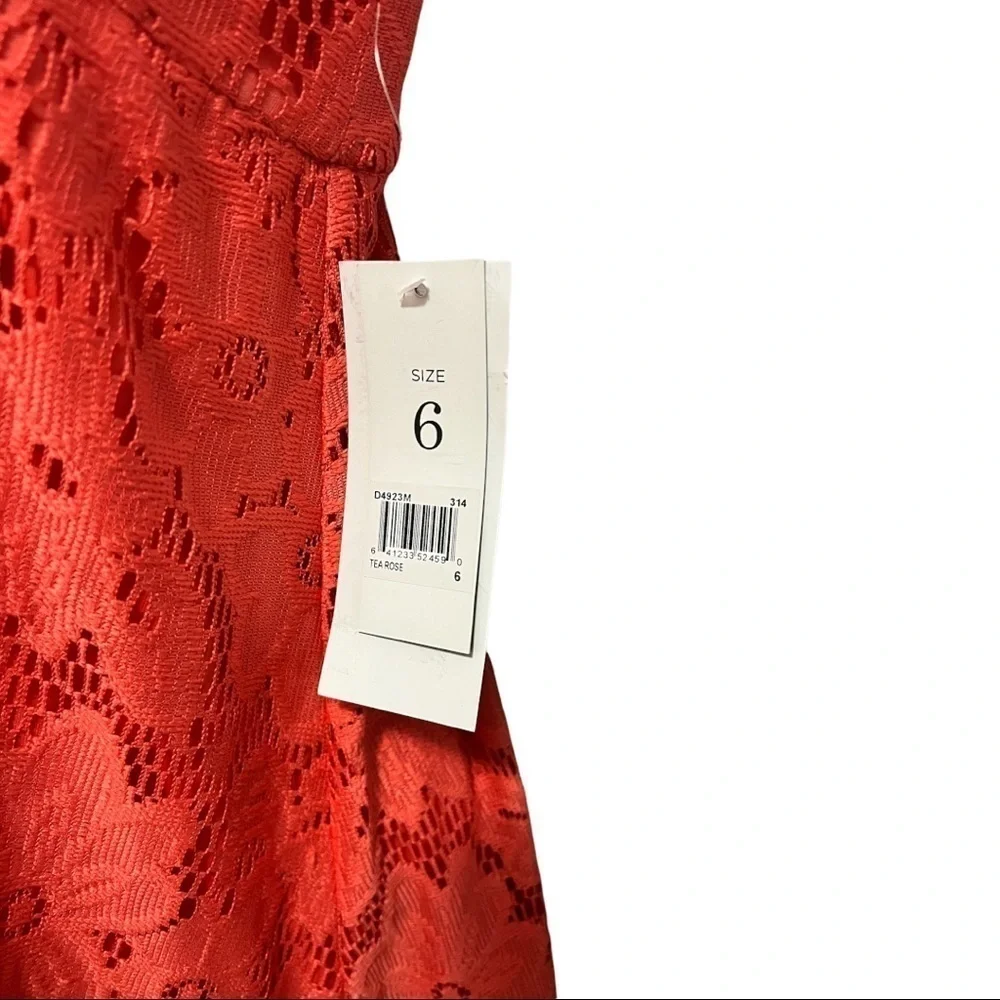 Donna Morgan dress size 6 coral - Picture 5 of 11